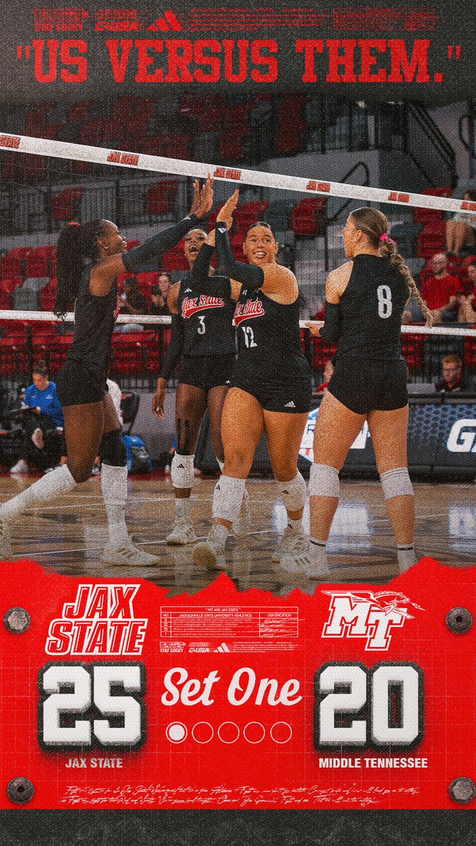 Set One. Set Won. 

#StayCocky 🐔 | #FearTheBeak 👌