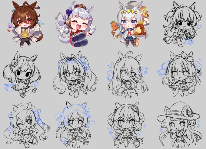 Finally got over my burn out and resumed these--