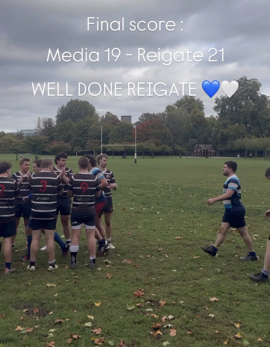Great start to the season and super away WIN!

London Media 19 - 21 <a href="/ReigateRFC/">Reigate Rugby Club</a> 

#reigatesclub #rugby #reigate
