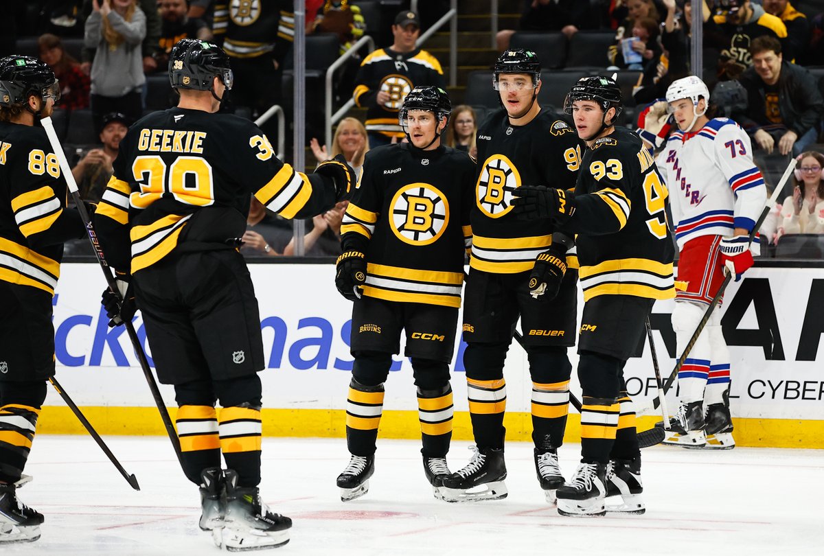 END 2: #NHLBruins 3, Rangers 0