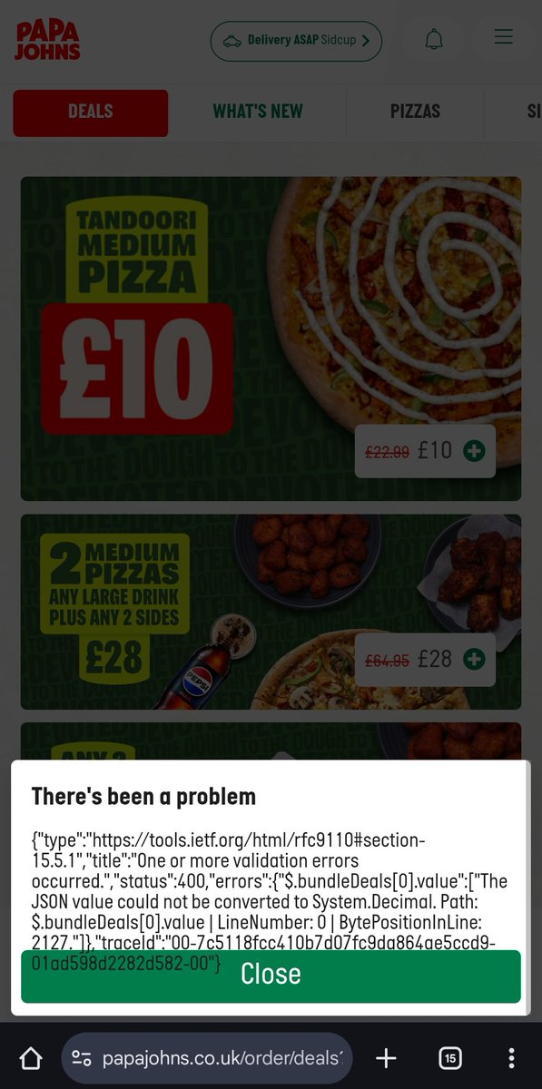 phoenix1589's tweet photo. @PapaJohnsUK https://t.co/6QY6BfdGsR