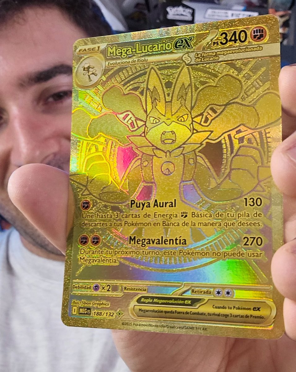 ESTAMOS EN DIRECTOOOOO

DOBLE SORTEOOOO 🔥🔥🔥 volvemos con todo 😎 abriremos muchísimo Inferno X, también Mega Evolution 🤩 vamos a por las cartas Doradas ✨

twitch.tv/pokemillon