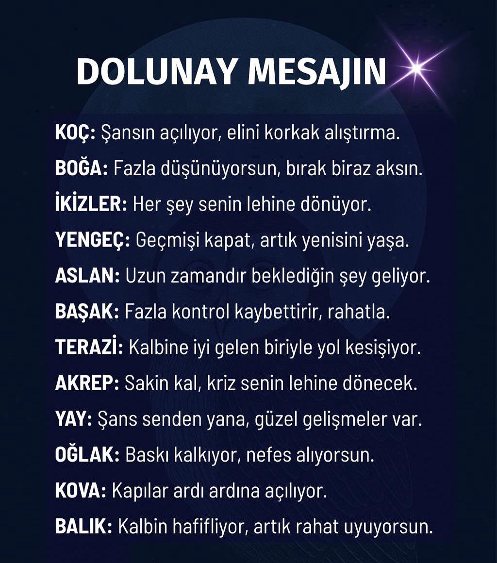 DOLUNAY MESAJIN 🌕

<a href="/BurcYorumlariz/">Burç Yorumları | Günlük Burç Yorumları | Astroloji</a>