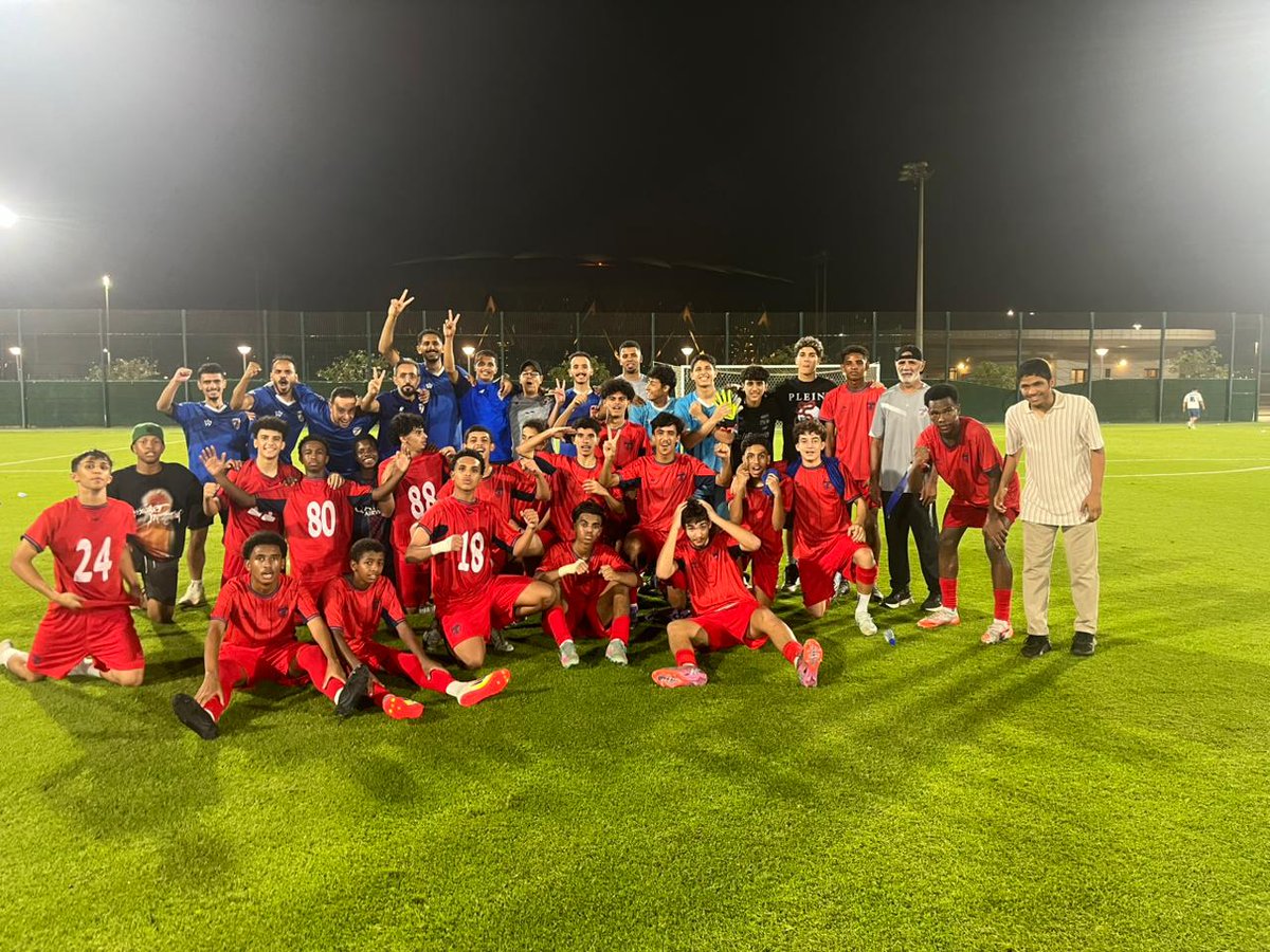 Jeddahsportclub's tweet photo. 🔚| نهـــايــــة اللـقــــــــاء
انتصار مستحق بثنائية نظيفة أمام الرياض 🔥👏🏻

الأهداف:
⚽ (5) عبدالحكيم المستادي
⚽ (75) محمد مطير

#جدة_الرياض | #جدة_U16 https://t.co/eZhcNBqlhd