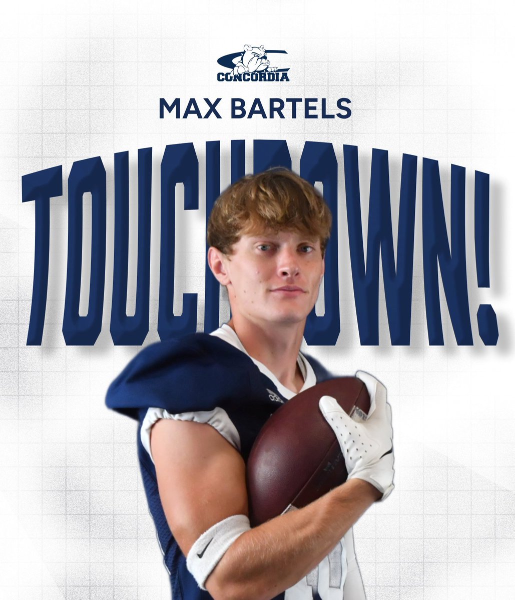 🏈 | TOUCHDOWN BULLDOGS! Max Bartels catches a five-yard scoring strike from Gideon Stark to open the second half. Carlos Collazo had separate runs of 20 and 31 yards on the drive.

(19) <a href="/CUNEFootball/">CUNE Football</a> 24, MMU 7 | 3Q