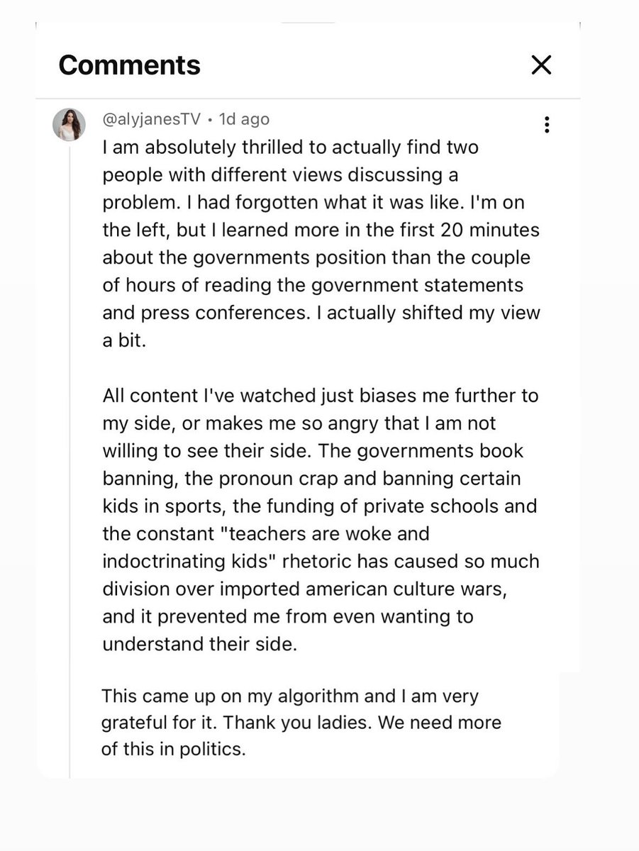 Exactly why our pod exists! 👇🏼

Like and subscribe on YouTube or wherever you get your podcasts.

Apple: podcasts.apple.com/ca/podcast/the…

YouTube: youtu.be/kzN_qwCULSg?si…