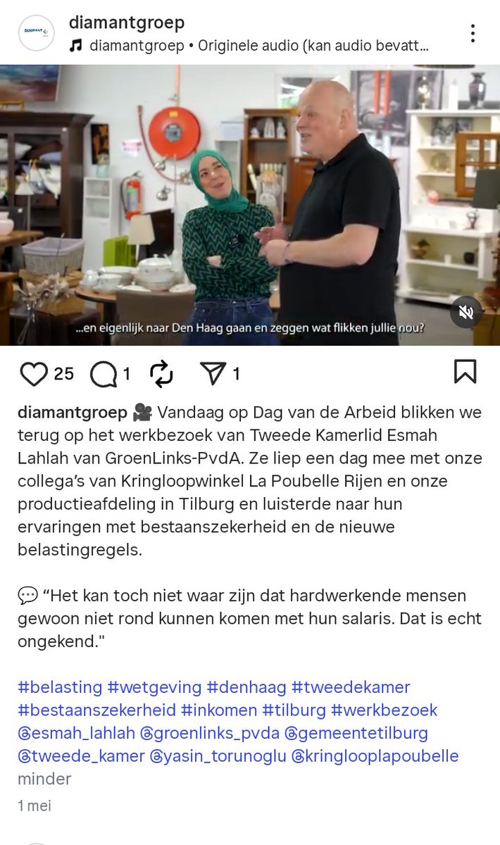 Beste <a href="/a_lahlah/">Esmah Lahlah 🕊️</a> ,

Het kan natuurlijk voorkomen dat je je vergist in een datum.
Heb ik ook weleens, vooral op onze leeftijd zo in de perimenopauze. Echt alle begrip!

Maar... Dit was niet iets vergeten.

Dit is verkiezingspropaganda over de rug van kwetsbaren. En dat is zeer