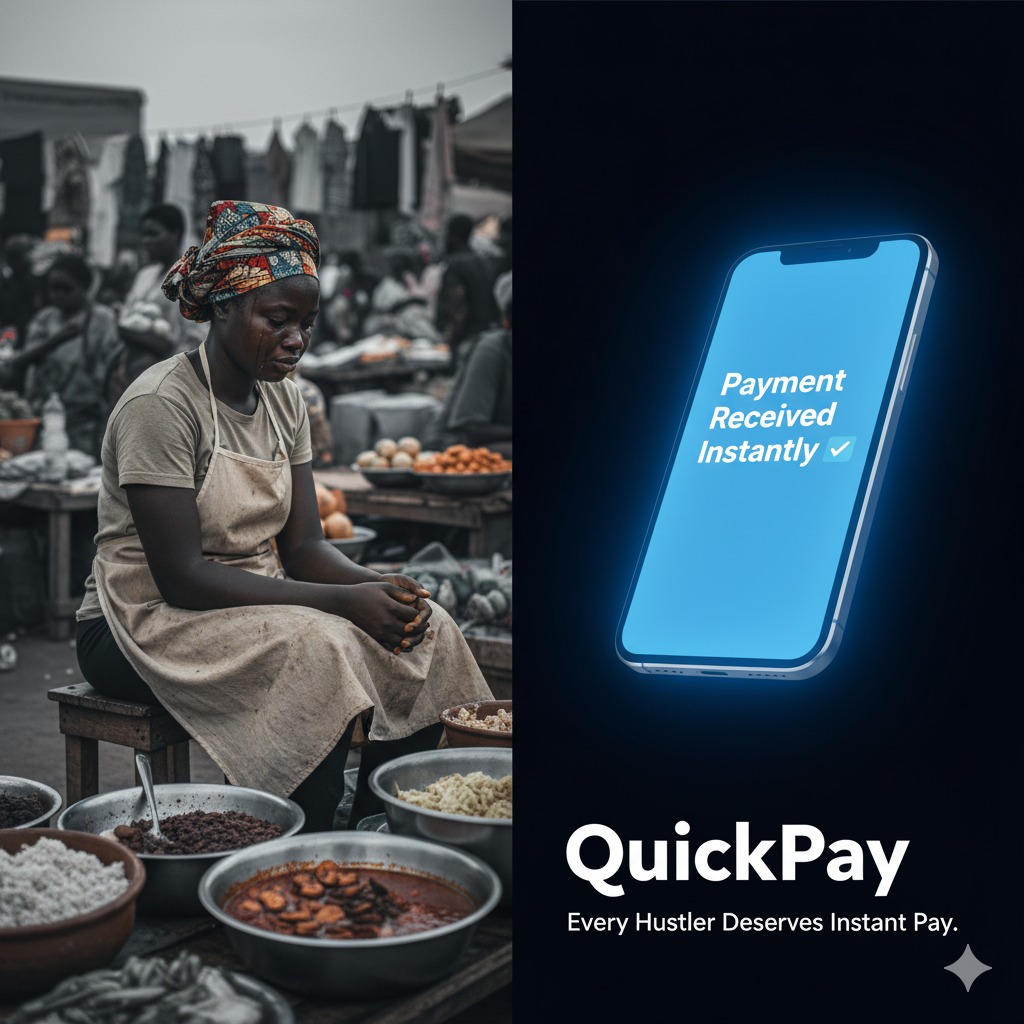 MenaM12443's tweet photo. QuickPay helps businesses get paid instantly without the stress of failed payments or hidden charges.
Built by Team Alpha 💛🖤
Vote Team Alpha, Cohort 12 of Afriment 🚀
#QuickPay #AfrimentJourney
@AFRIMENT https://t.co/GOpsq0Gn1r