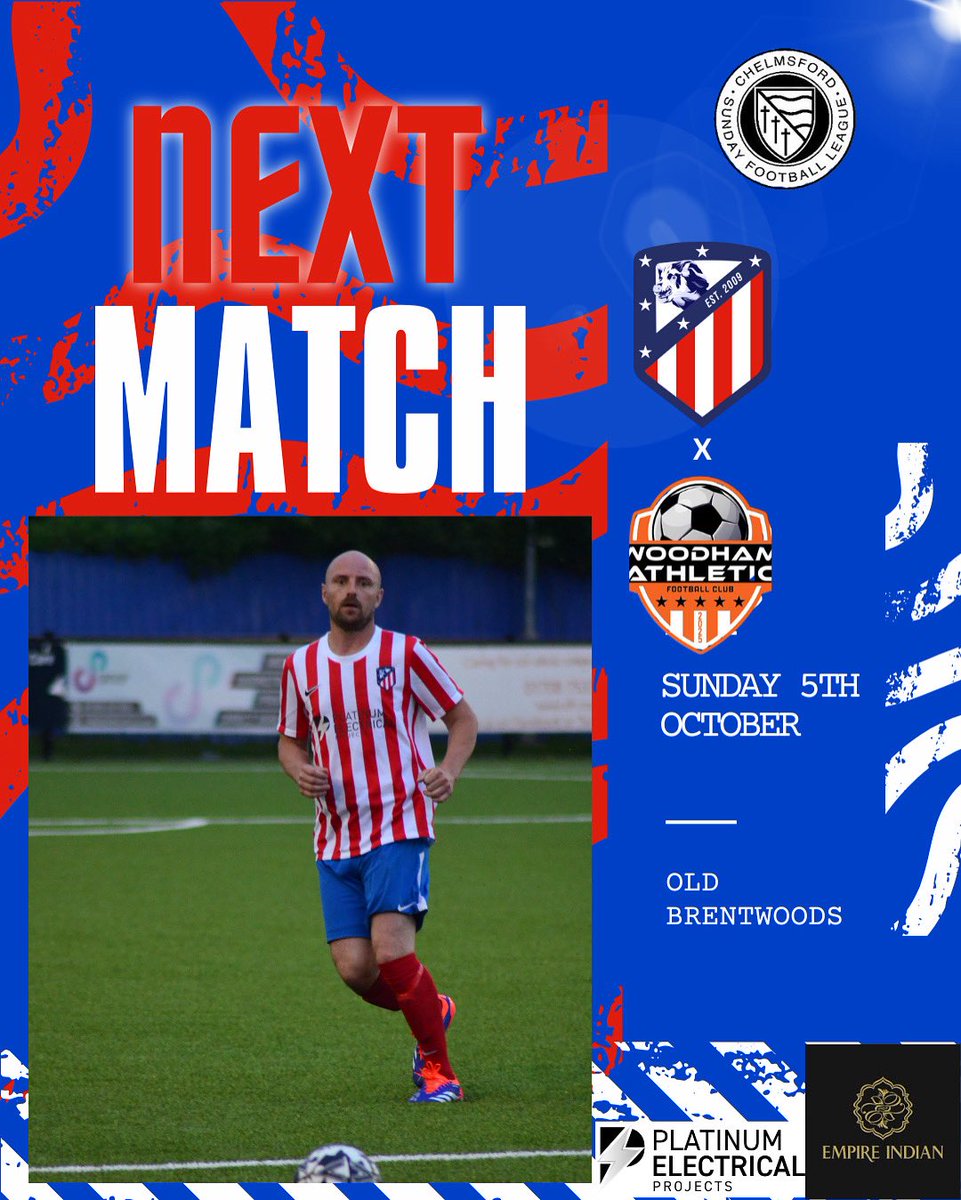 Back to the league this week and an important game against @woodhamathletic Time to step it up! #trotters #brentwood