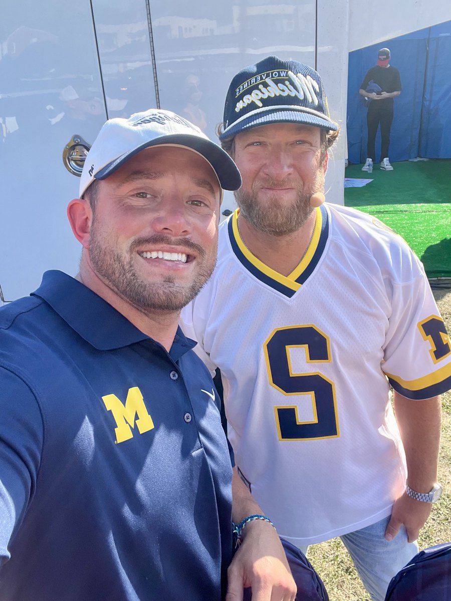 One bite! #GoBlue <a href="/stoolpresidente/">Dave Portnoy</a>