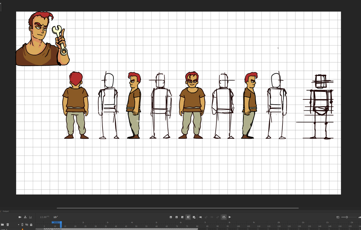Working for a little something.

Animation and character design can be rough sometimes.

But other times, it’s pure therapy.
