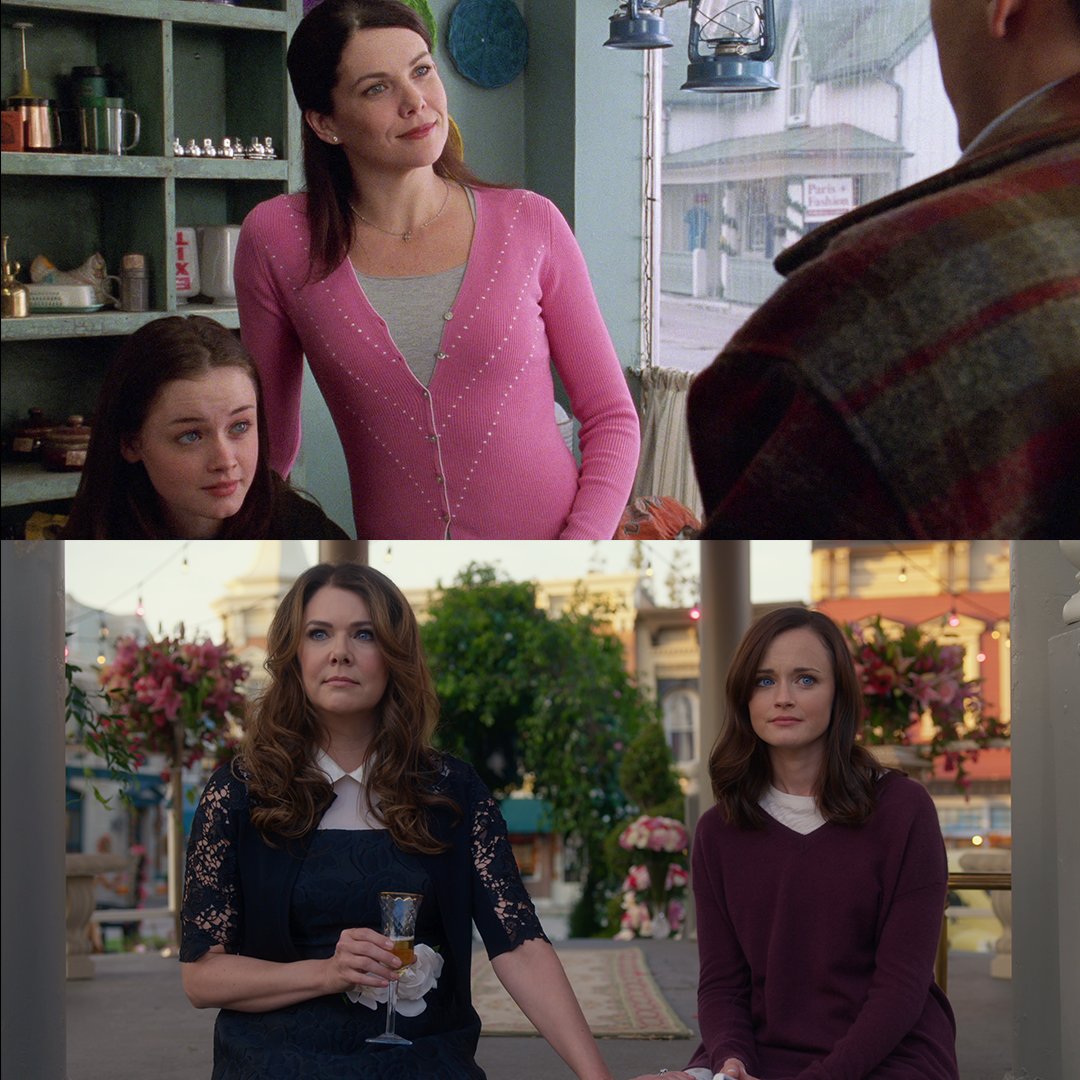 NetflixLAT's tweet image. Feliz 25 aniversario a mis chicas favoritas de Stars Hollow 🍂