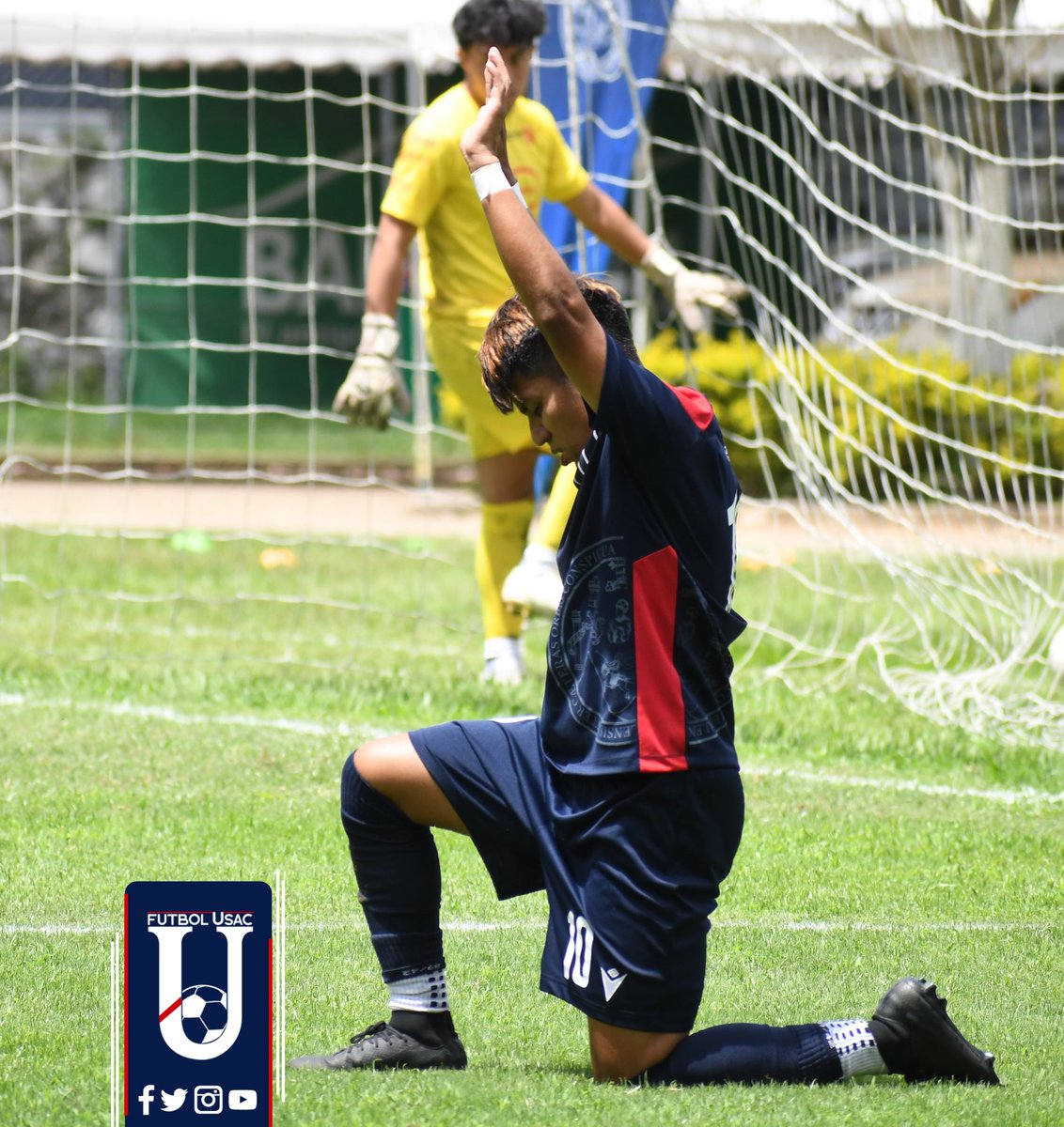 futbolusac's tweet photo. 🔵🔥 ¡La U que juega, la U que golea! 💪🏽⚽️ Triunfo y clasificación a fase final 🚨

🔵 USAC 5-0 Dracco

⚽️⚽️ Kevin Mancilla 
⚽️ José Sitamul
⚽️ Víctor Ortiz 
⚽️ José Pérez 

#VamosU #SomosUSAC #DaleU https://t.co/jVj4Ey9mhj