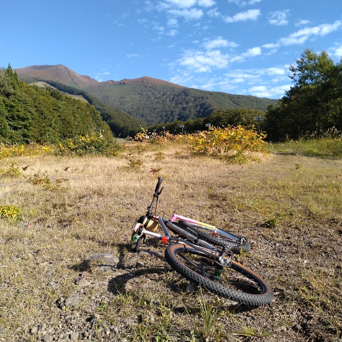 tomo69rock's tweet image. 昨日は🏕️ひさーしぶりのSSで🚲　＃田沢湖スキー場　ride👊10月と言えばSinglespeedだな🎶岩岳の　＃SSWC　から十年経つなぁ…
＃秋田　＃MTB