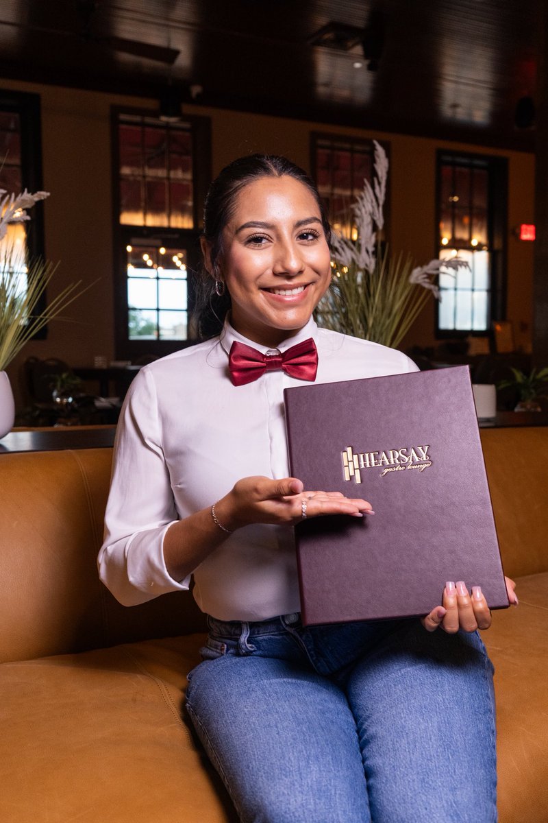 Something new is on the table at Hearsay Beaumont.

Our brand-new book menu has arrived — designed to make exploring our dishes and drinks easier, more elegant, and more enjoyable.

Because at Hearsay, we’re always finding ways to elevate your experience, one detail at a time.