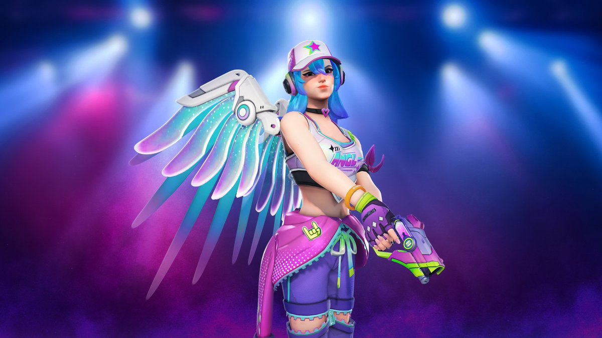 EnormousMercy's tweet photo. //This skin is so pretty... https://t.co/2CIgeYPSm1