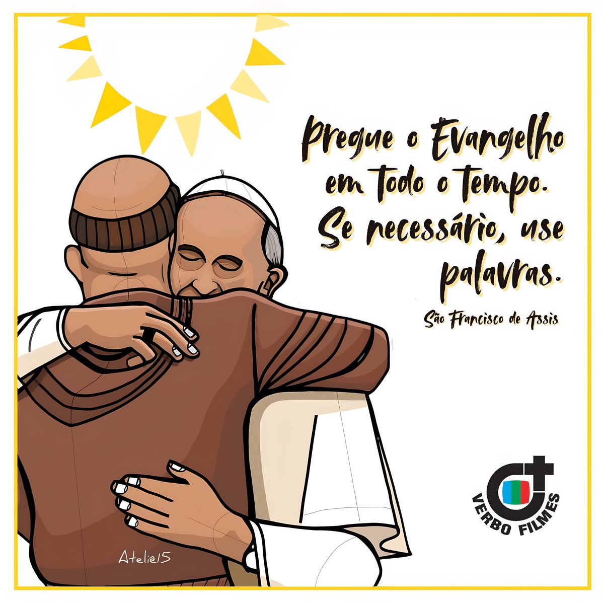 verbofilmes's tweet photo. 👣 | Nesta dia 04 de Outubro, a Igreja celebra a memória de São Francisco de Assis, o santo da simplicidade, do amor à natureza e da fraternidade universal. 

📽️Assista ao filme "Pé na Caminhada"

https://t.co/yKsUPpPUCO

🔗Leia a matéria no site:

https://t.co/tImAFTedHO https://t.co/J9rQ0Lnr0b