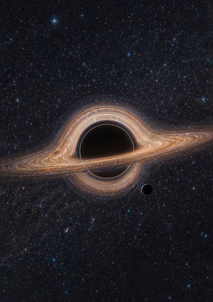 📷: A newly discovered Black hole is moving and tearing through space and time at 3 million mph!