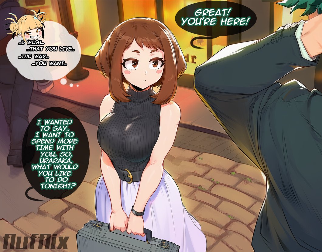 Secret Desires of Heroes (1/6) Request!
More on P!

Izuku Midoriya &amp; Ochaco Uraraka My Hero Academia