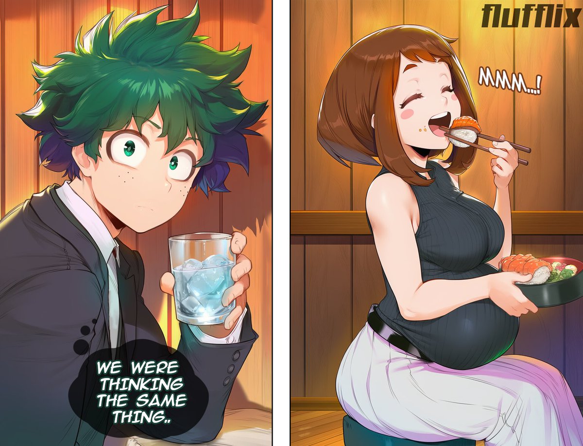 Secret Desires of Heroes (3/6) Request!
More on P!

Izuku Midoriya &amp; Ochaco Uraraka My Hero Academia