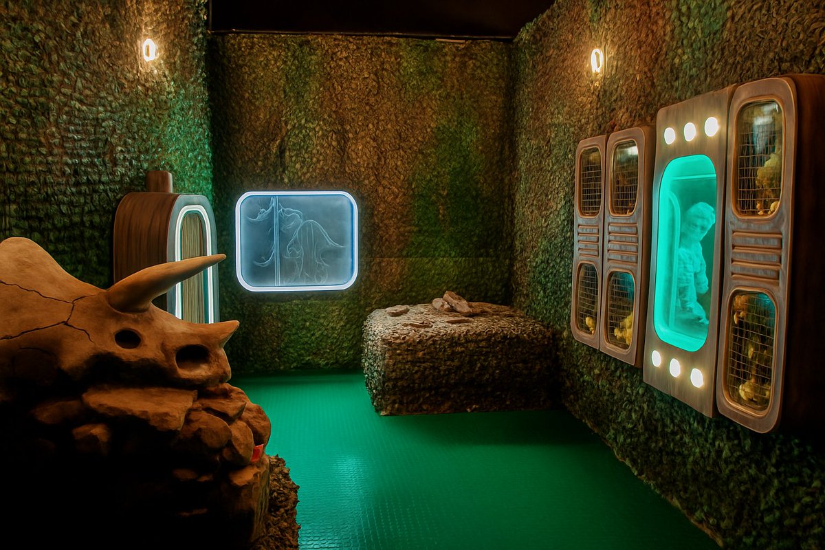 EscapeRoomPS's tweet image. NEW ROOM ALERT!
Prehistoric Park is officially open at Escape Room Palm Springs!
The power’s out. The dinosaurs are loose.
You have 60 minutes to survive.

Book now → escapeps.com
#EscapeRoomPalmSprins #PrehistoricPark #JurassicEscap