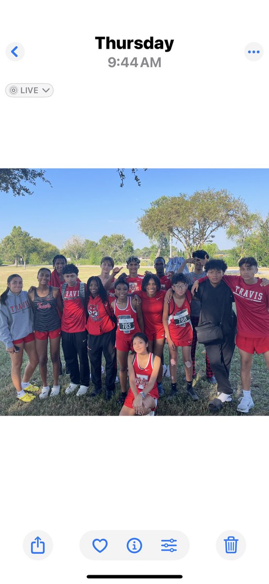 Travis HS TF/XC tweet media