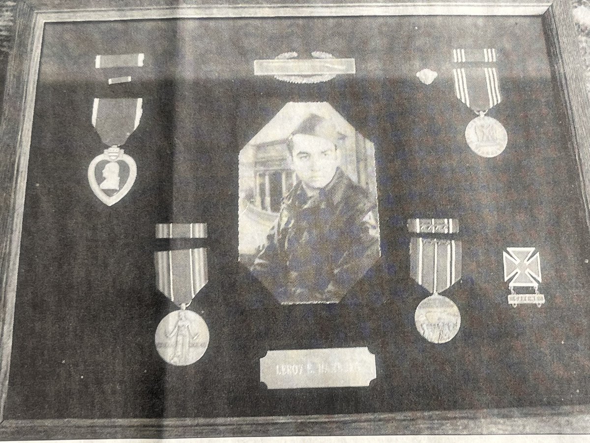 Uncle Leroy, was a tank gunner, in the <a href="/USArmy/">U.S. Army</a> 3rd Armor Division. Part of the allied invasion at Anzio. They battled the infamous German General, Rommel. He carried shrapnel in his body, from one of those battles. Leroy passed away yesterday at the age of 102. 🙏🏼😞 🇺🇸