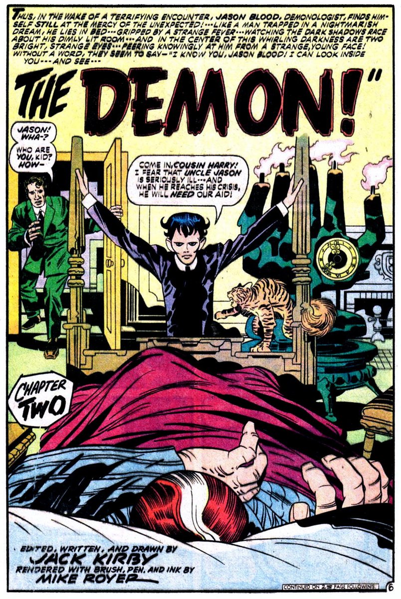 Sunsword's tweet photo. 31 Nights of Halloween: Klarion the Witch Boy for FATE Condensed

https://t.co/Tmw4m7O1sc

#JackKirby #KlarionTheWitchBoy #EtriganTheDemon #DCcomics #FATE #FATErpg #Halloween https://t.co/CQcxuEeiFW