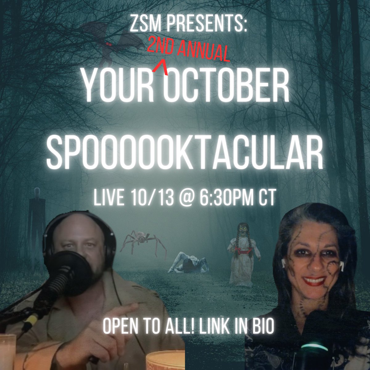 SAVE THE DATE: Oct 13
Our annual Halloween Spooktacular goes live (or… undead?) for ALL! We don’t know what the other is bringing, but it’s gonna be wicked fun.
Link in bio, don’t make us summon you ourselves 👻