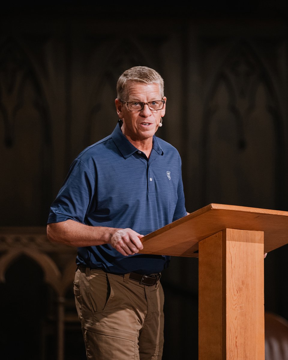 Ligonier's tweet photo. God made us to search for meaning and purpose. Seeking those things out is good. We just need to make sure we look in the right place for the answer: it’s Christ. —@DrSteveNichols #AlwaysReadyConference https://t.co/7TuEICkyKJ