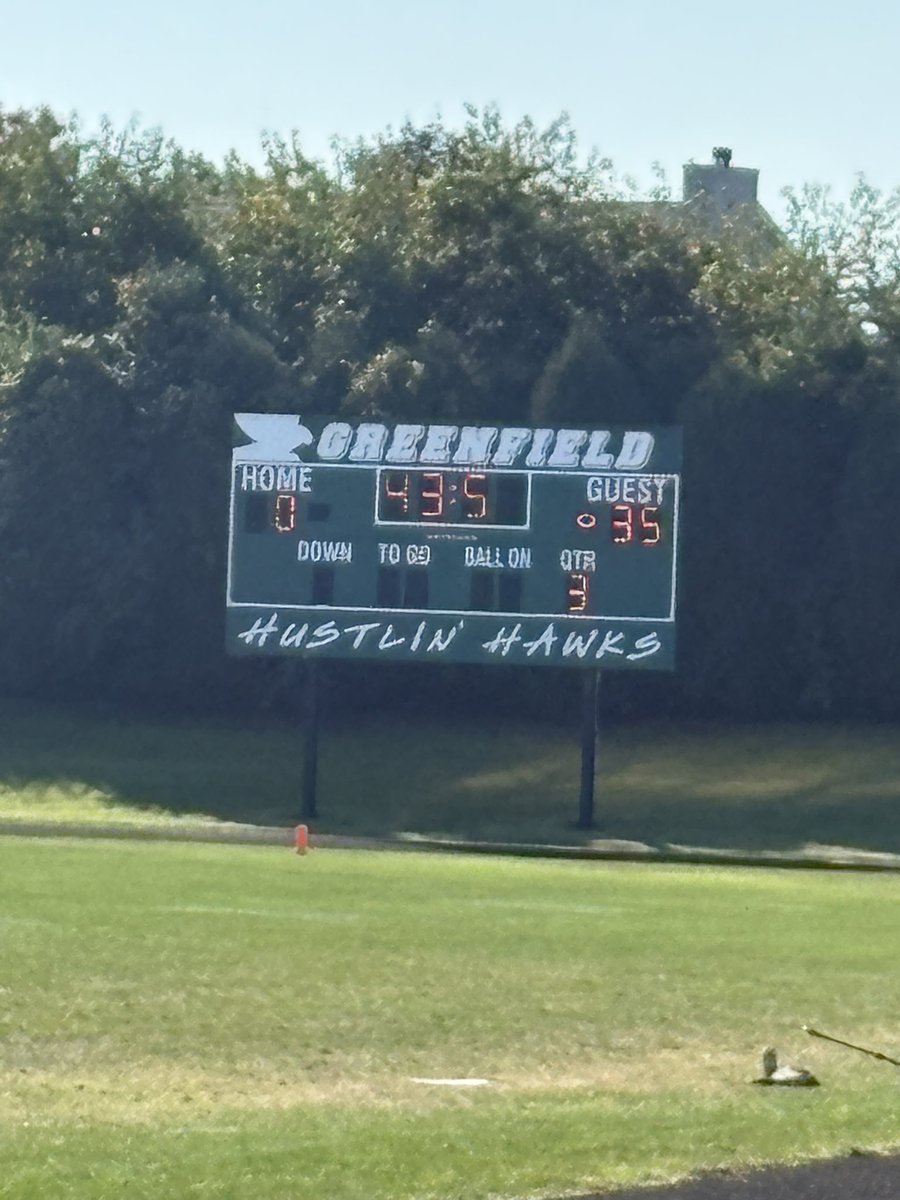 Big win for the 8th grade Junior Blackshirts today. #Horning