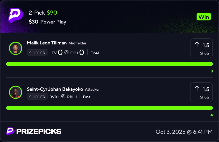 premium took a trip to germany this morning 🇩🇪💸

3 days free: dubclub.win/twizzinho

#prizepicks #gamblingx