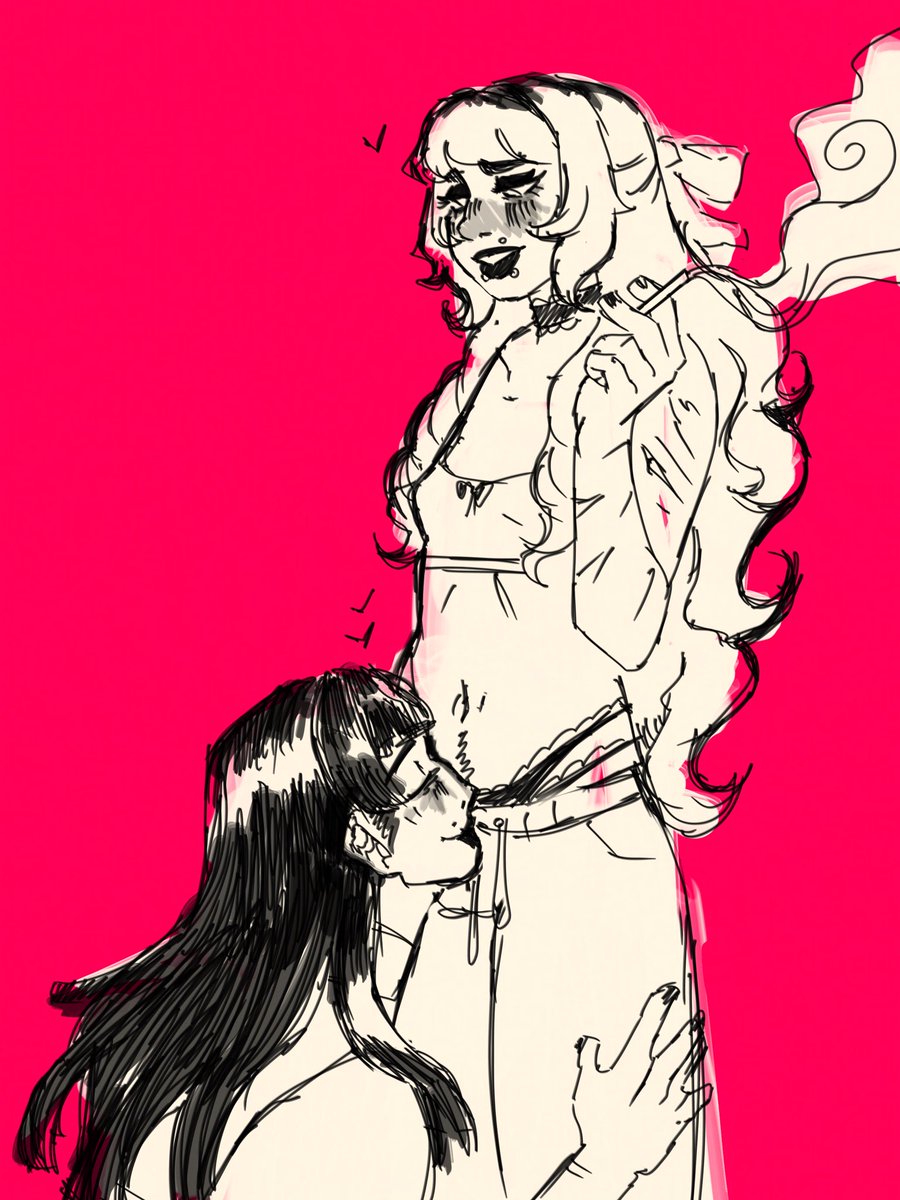 Samarina doodle before work