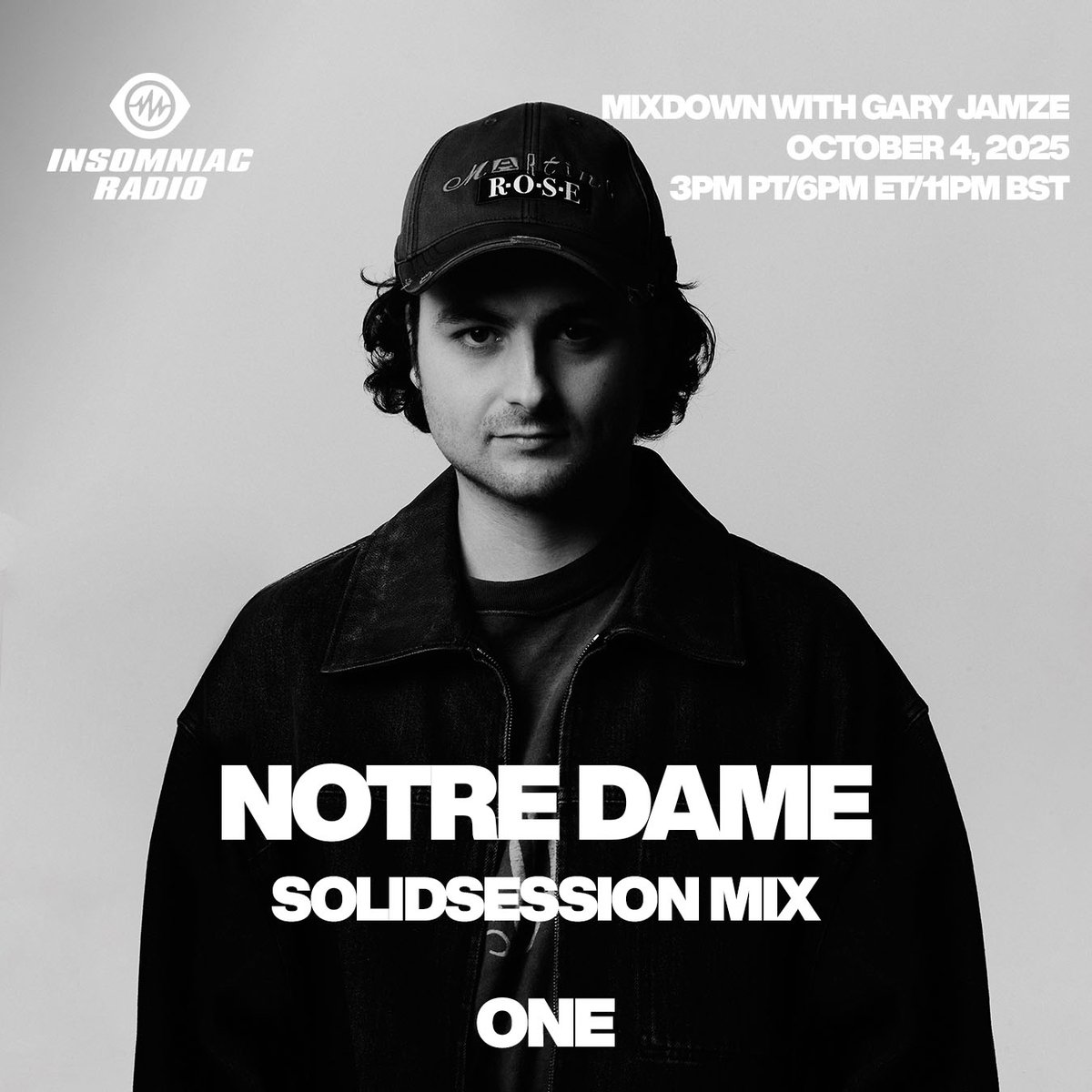Today on my <a href="/InsomniacRadio/">Insomniac Radio</a> show: 
Notre Dame #SolidSessionMix
+ <a href="/Champion_DJ/">Champion 🏆</a> <a href="/intergalacticz/">Interplanetary Criminal</a> Crookers #BaddestBeat
+ new <a href="/Prospauk/">Prospa</a> <a href="/ODEN_and_FATZO/">Oden & Fatzo</a> <a href="/JamieJonesMusic/">Jamie Jones</a> <a href="/joshbutlermusic/">Josh Butler</a> <a href="/itsthewestend/">WESTEND</a> <a href="/its_darlajade/">Darla Jade</a> <a href="/CharlottedWitte/">Charlotte de Witte</a> + more 
3PM PT/6PM ET
