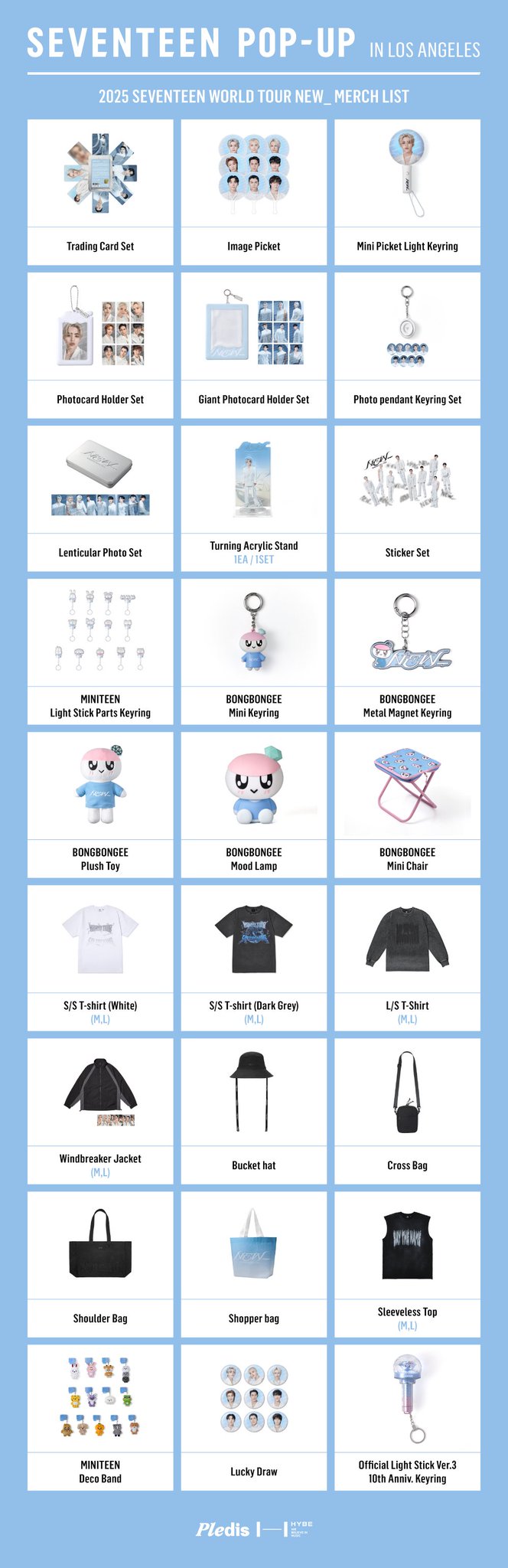 SEVENTEEN ロサンゼルス LA POP UP ユニフォーム ストライプ SEVENTEEN ロサンゼルス LA POP UP ユニフォーム ストライプ