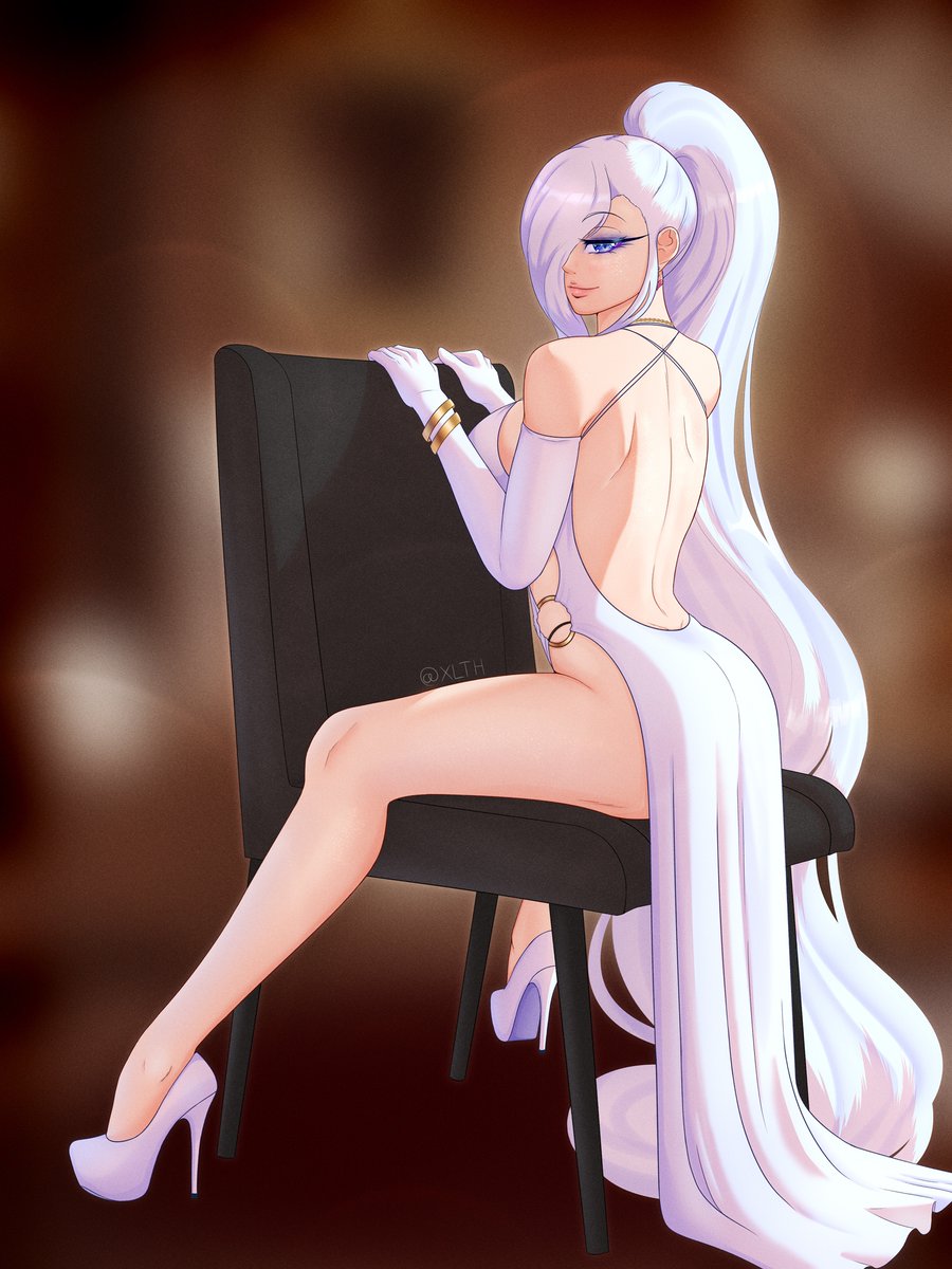 Ponytail Winter in a dress my absolute beloved 🛐

#RWBY #Winter_Schnee