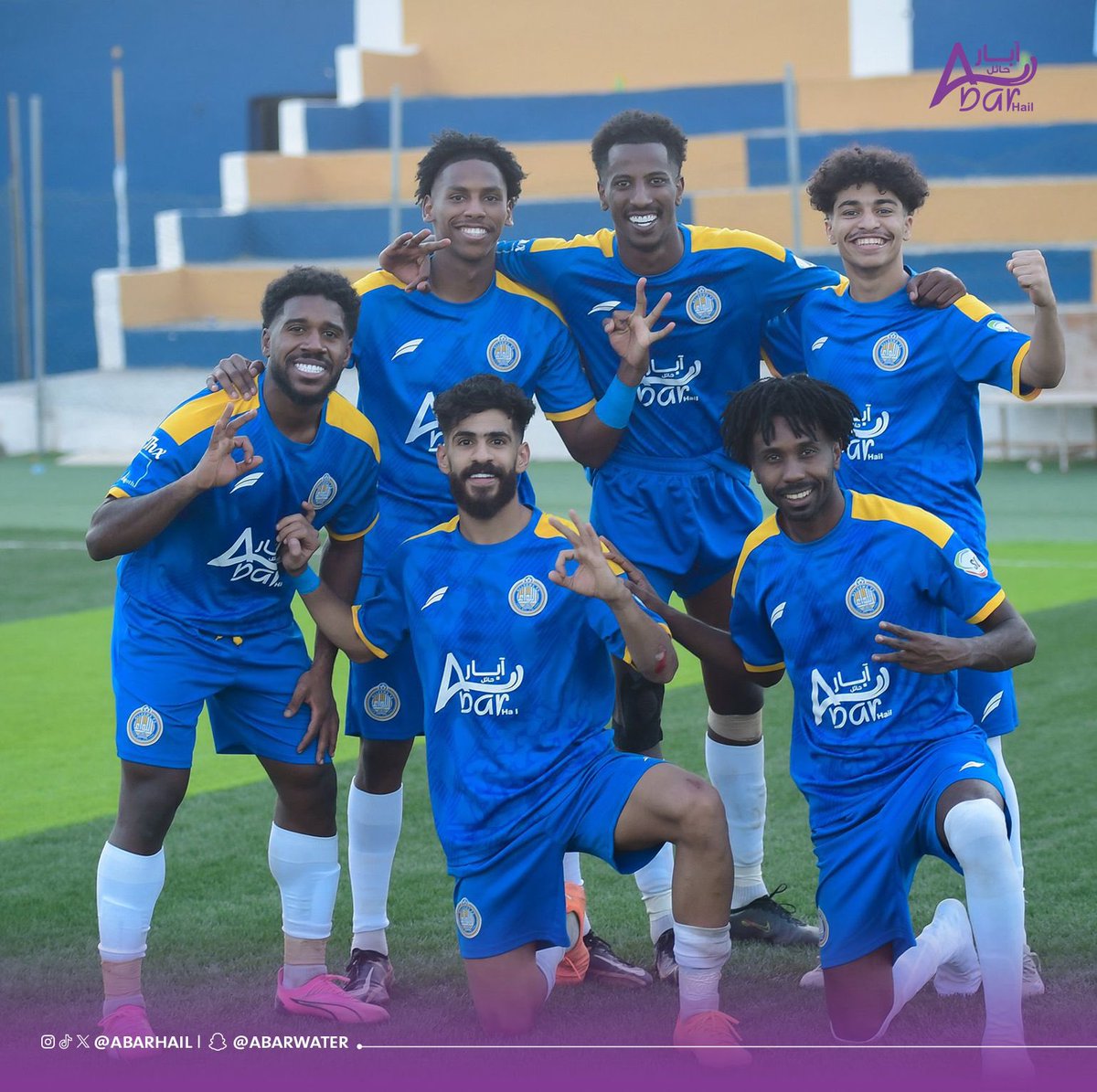 ألف مبروك لـشريكنا نادي #اللواء 
وجماهيره الفوز +3 🤩👏🏻💛

#آبار_حائل