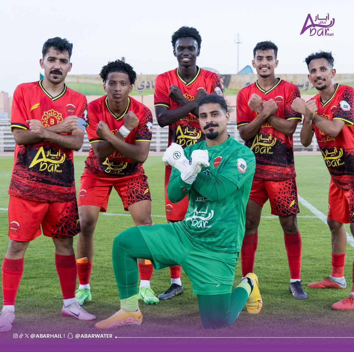 ألف مبروك لـشريكنا نادي #الريان 
وجماهيره الفوز +3 🤩👏🏻❤️

#آبار_حائل