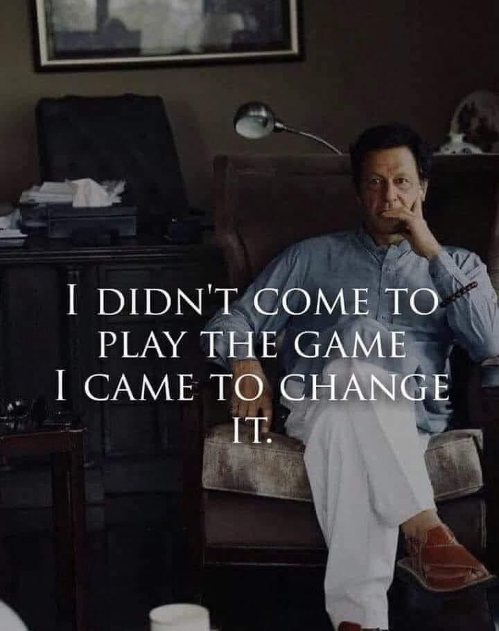 EngrAbdullahBj's tweet photo. I didn't come to play the game I came to change it.
@ImranKhanPTI
#Happybirthdayimrankhan https://t.co/Ox9EzY91eV