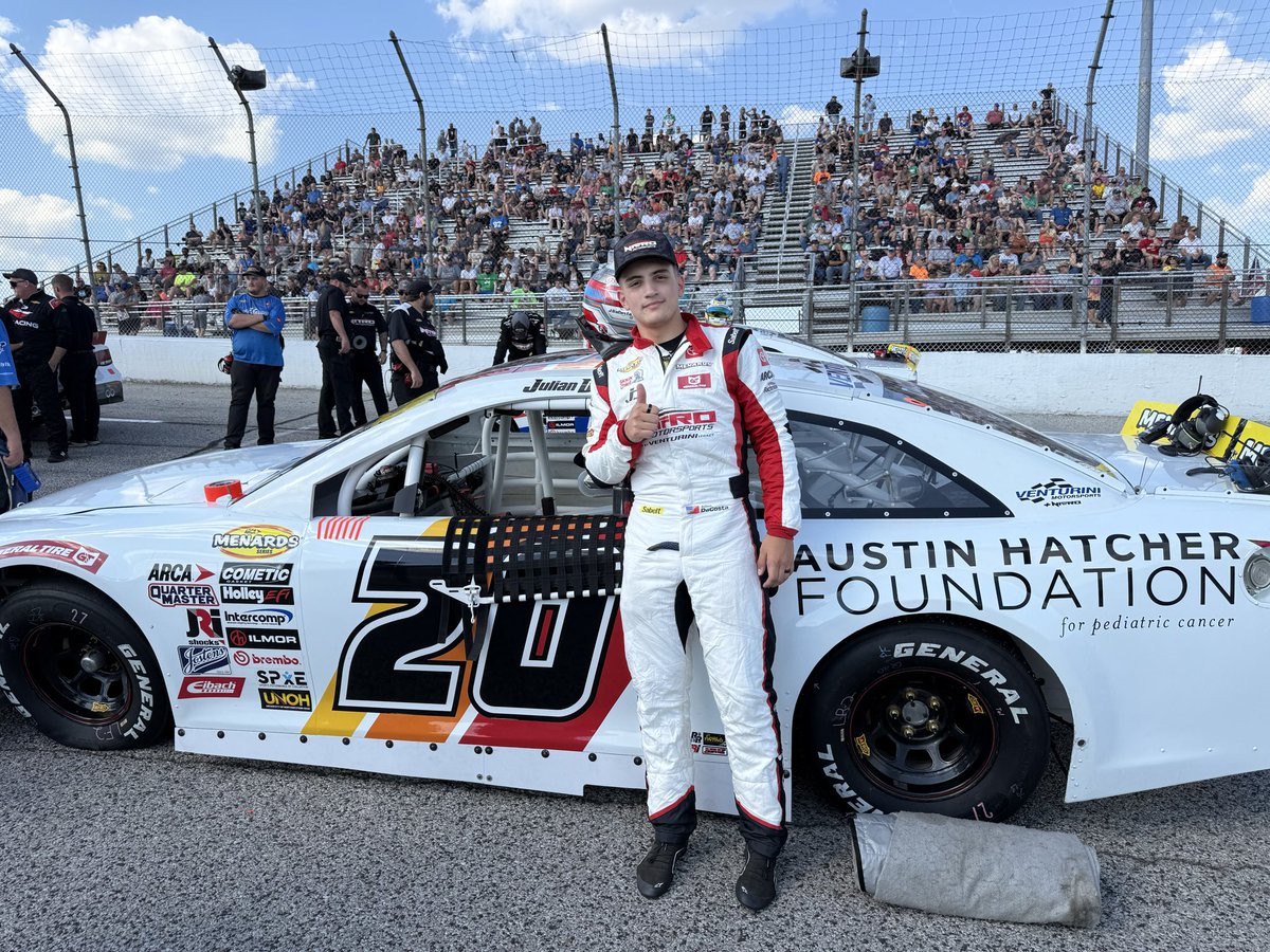 VenturiniMotor's tweet photo. Julian DaCosta @ToledoSpeedway https://t.co/X9IGvdv8vj