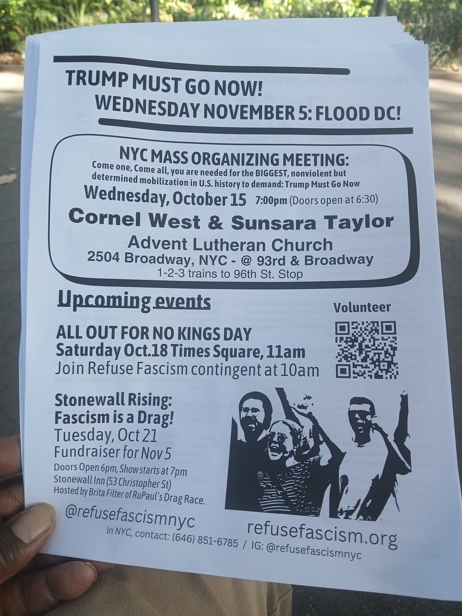 FrancisMpu's tweet image. #CallToAction #Refusefascismnyc refusefacism.org
