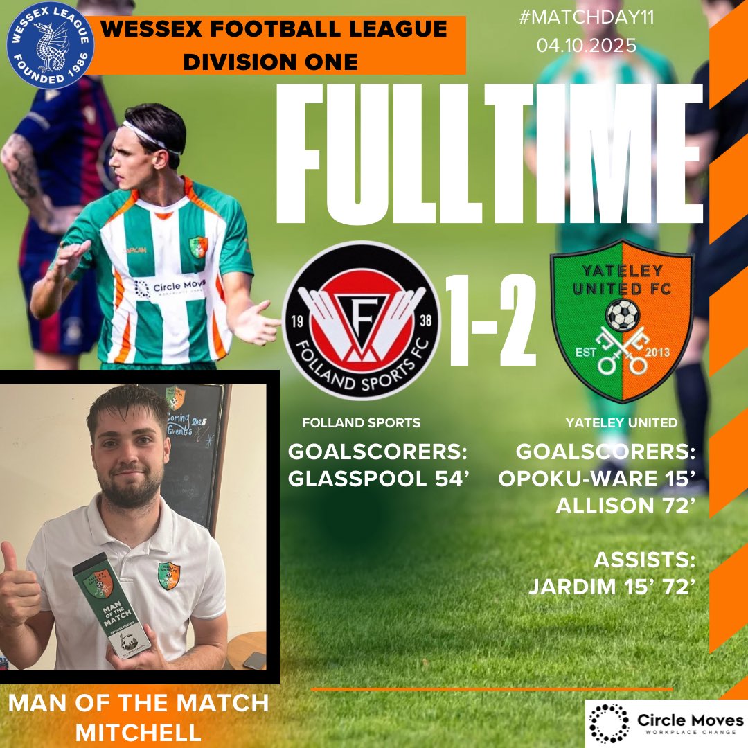Fulltime Result

3pts on the road for the lads!

#YUFC 🗝️ | #GreenArmy 🟢 | #UnitedForTheCommunity 🟠