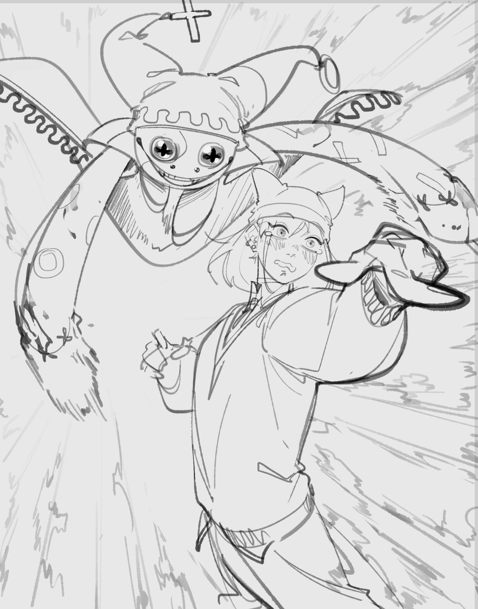 SketchyNess-comms open tweet media