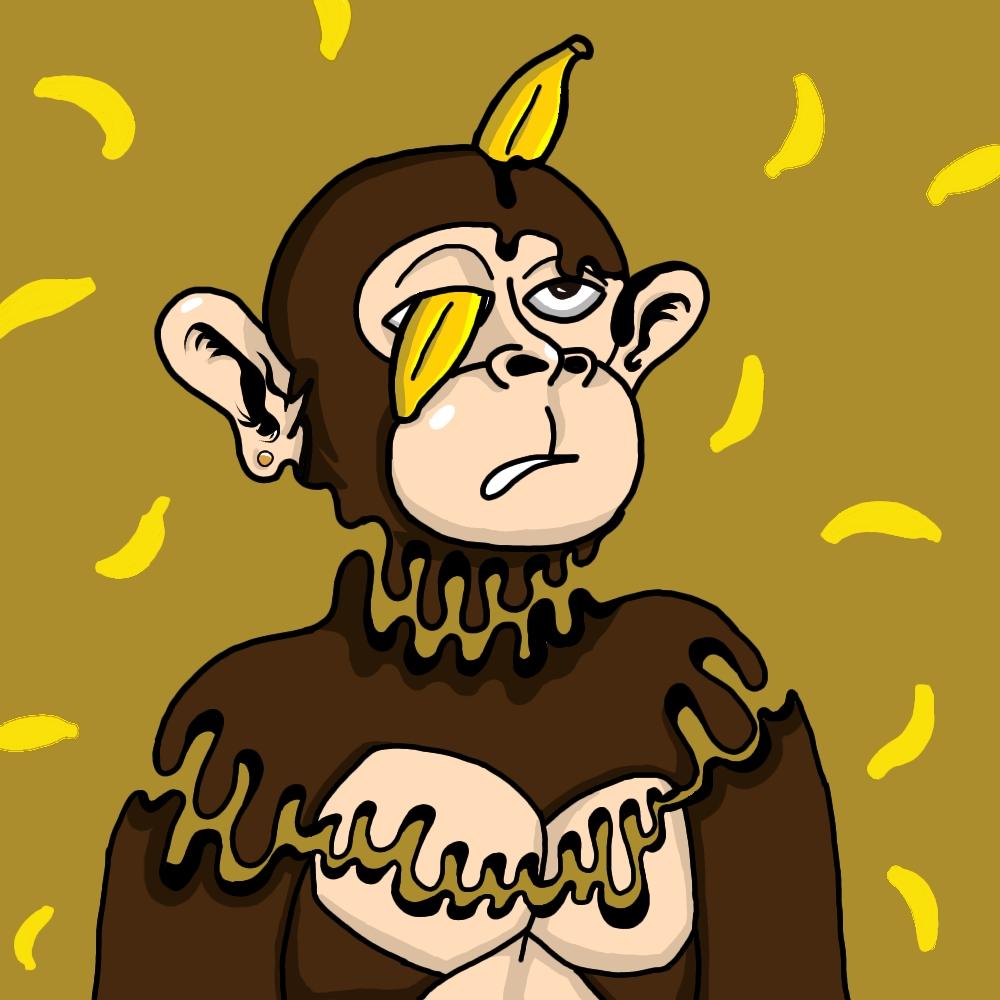 ItuuNuu's tweet image. My Chubby-inspired art entry. 
@Chubbyapesnft
@CXDeGreat
#StayChubby | #G4G