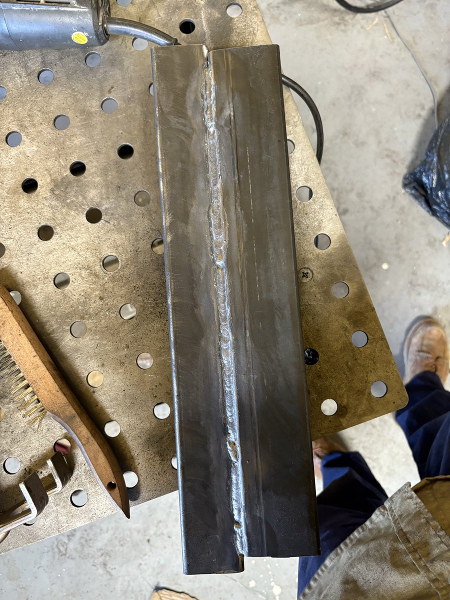 Seat mounts built.

Still a beginner welder but FCAW is fairly clean when set correctly