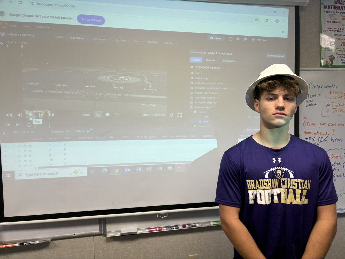 James Formuzal was our Roughneck of the Week. Played great at DE and rolled both ways playing OL/DL. He is as tuff as it gets. Congratulations James!