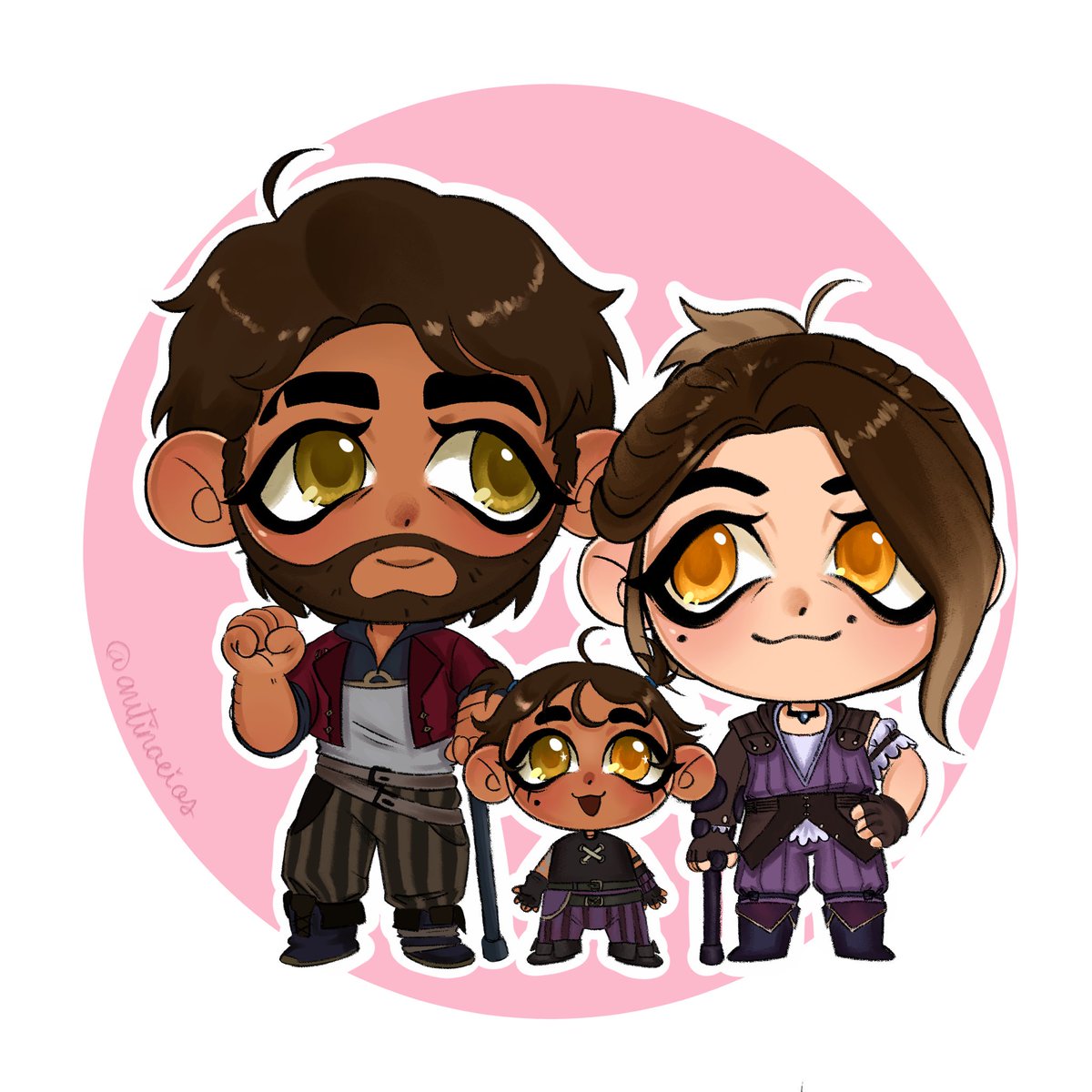 artinoeios's tweet photo. @alittlesaturn #HexdadsWeek Day 7: Free day!
Read @alittlesaturn’s Whispers of the Arcane Chapter 7 here: https://t.co/oUdg2mE54n
Thank you for reading/interacting with our HexDadsWeek collab. I love Sera’s fics, and to be able to illustrate them has been amazing. I love you so much, Sera.🥺💖 https://t.co/gscjIudkqR