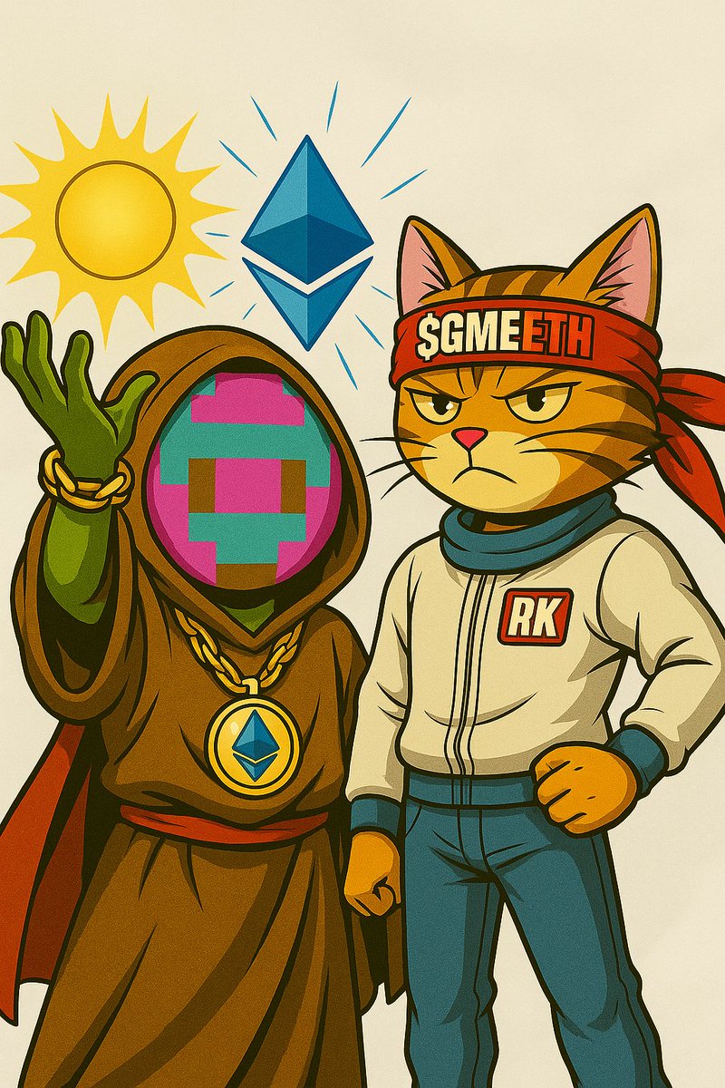 BuddyKaufman3's tweet photo. Most whales chase pumps.
FBB4 plays chess.
From $PEPECOIN to $GMEETH, conviction + culture drive every move.
Just like Roaring Kitty showed with $GME — the story is the trade.
#FBB4Alpha https://t.co/e9xvfNi6xa