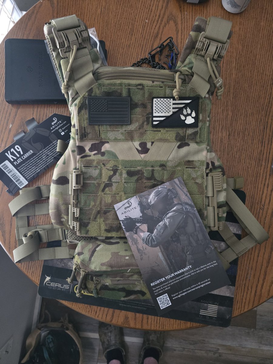 Thank you <a href="/AgiliteTactical/">Agilite</a> very nice plate carrier!