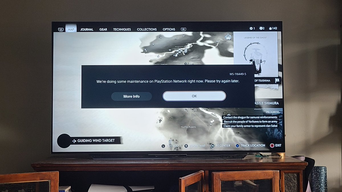 timtactv's tweet photo. @AskPlayStation This keeps popping up ever since the update. Continues even after restarting, signing out, and changing connections. It's a sony-side issue, you need to release a hot fix. https://t.co/5SiBwfpyxE